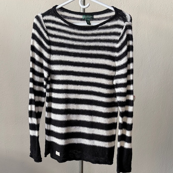 Lauren Ralph Lauren Sweaters - Vintage Lauren Ralph Lauren Striped Sweater Size Large